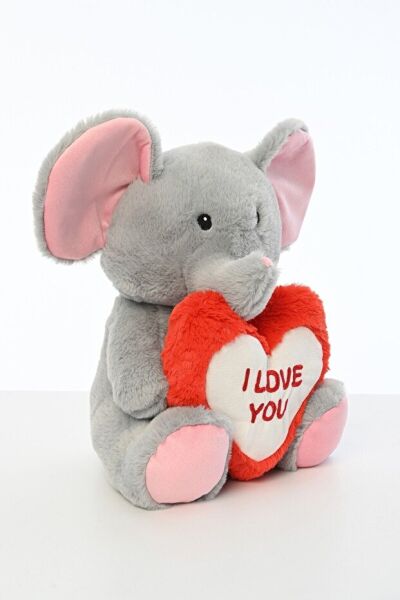 Pufu Toys 38 Cm  Kalpli Yastık Fil (48) 03009