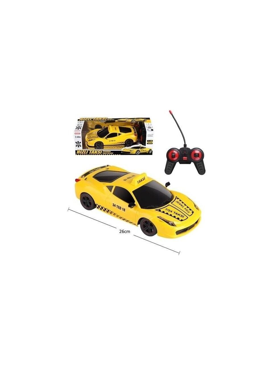 Toysan Toysan  1:16 Taxi Car Toy-20