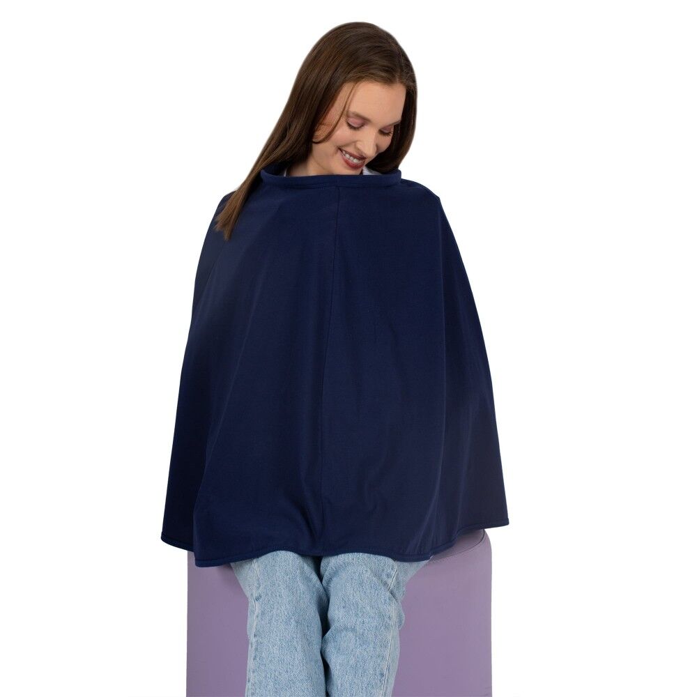 Sevi Bebe Panço Emzirme Önlüğü - Lacivert 338-7
