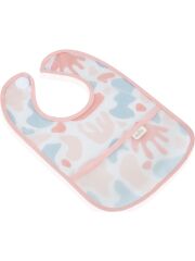 Babyjem Leke Tutmaz Önlük Pembe Puzzle  840