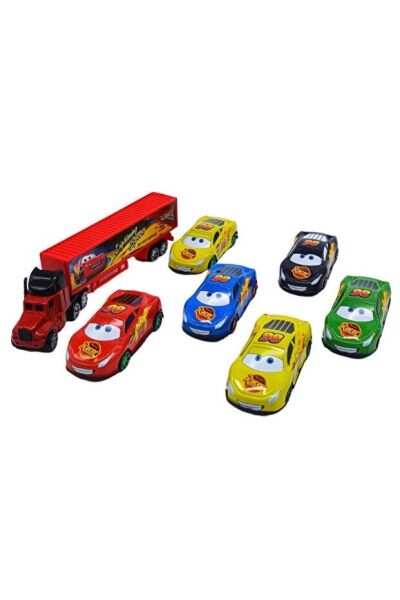 Toysan Racer Tır Seti 6'lı Metal Arabalı Spr-56