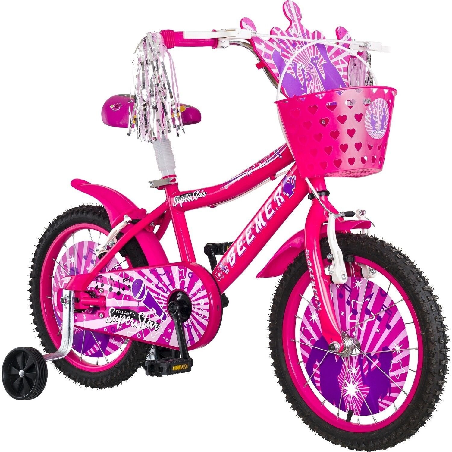 Tunca Beemer Bisiklet 16 Jant Tc-320 Pembe