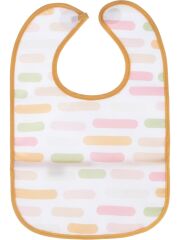 Babyjem Leke Tutmaz Önlük Pastel Şeritler 840