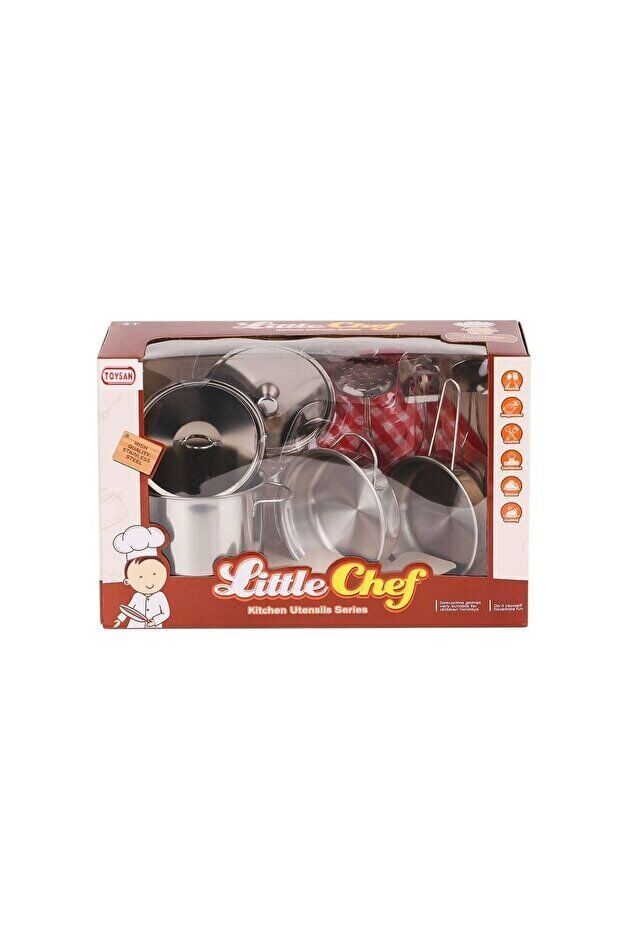 Toysan Küçük Şef Metal Mutfak Seti 668-C1