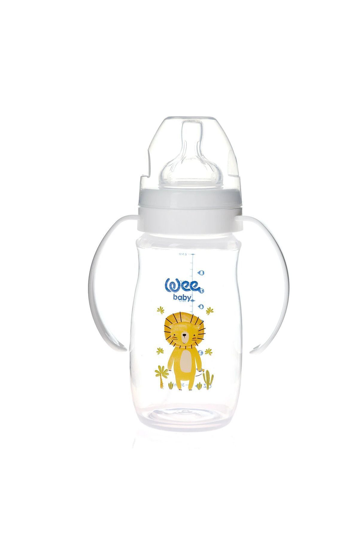 Wee Baby Safari Kulplu Pp Biberon 250ml Karma Renk