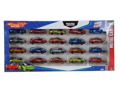 Toysan 20'li Racer Metal Araba Spr-22