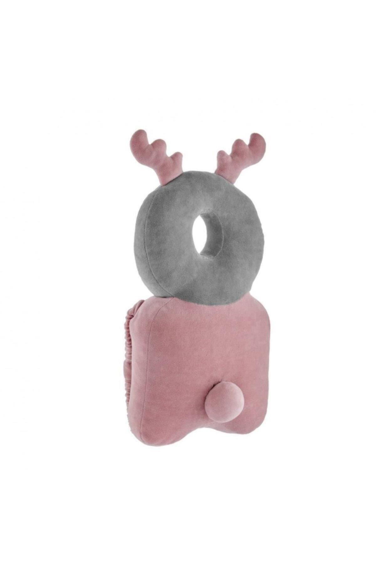 Babyjem Bebek Melek Kanadı Koruma Yastığı Pembe Kadife  527