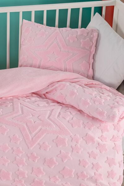 Kanz Star Welsoft Nevresim Takımı Pudra