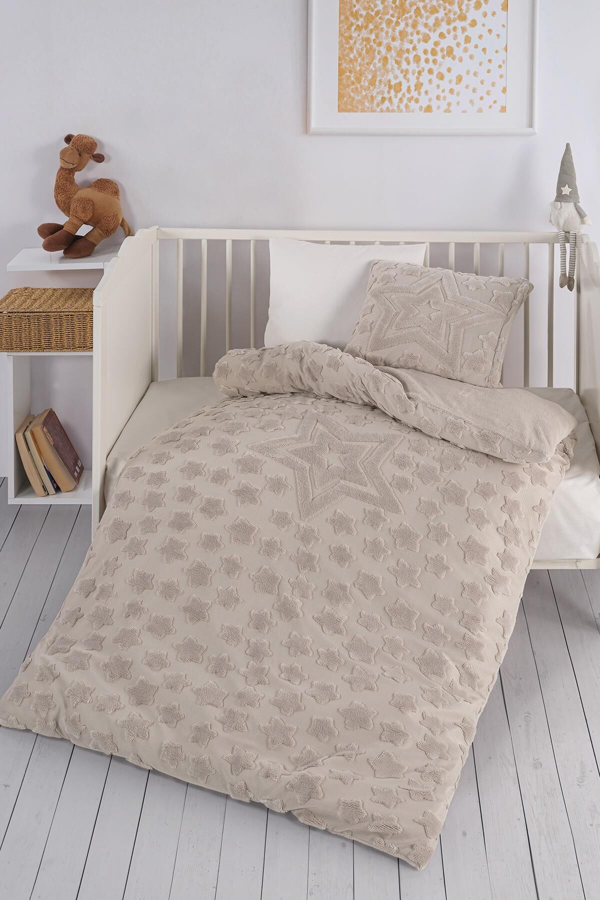 Kanz Star Welsoft Nevresim Takımı Bej