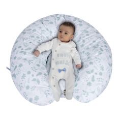 Sevi Bebe Yastıklı Anne Bebek Minderi - Yaprak Desen 579-92