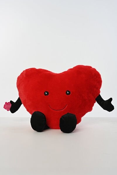 Pufu Toys 60 Cm Peluş  Kalp (48) 04019