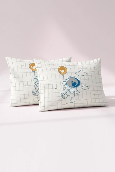 Kanz Pamuklu Yastık Kılıfı 35*45 Spaca-B 2li