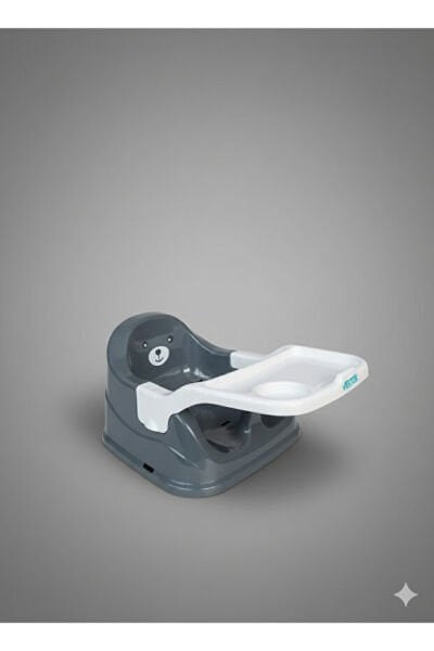 Vektör Sandalye Üstü Mama Oturağı Gri