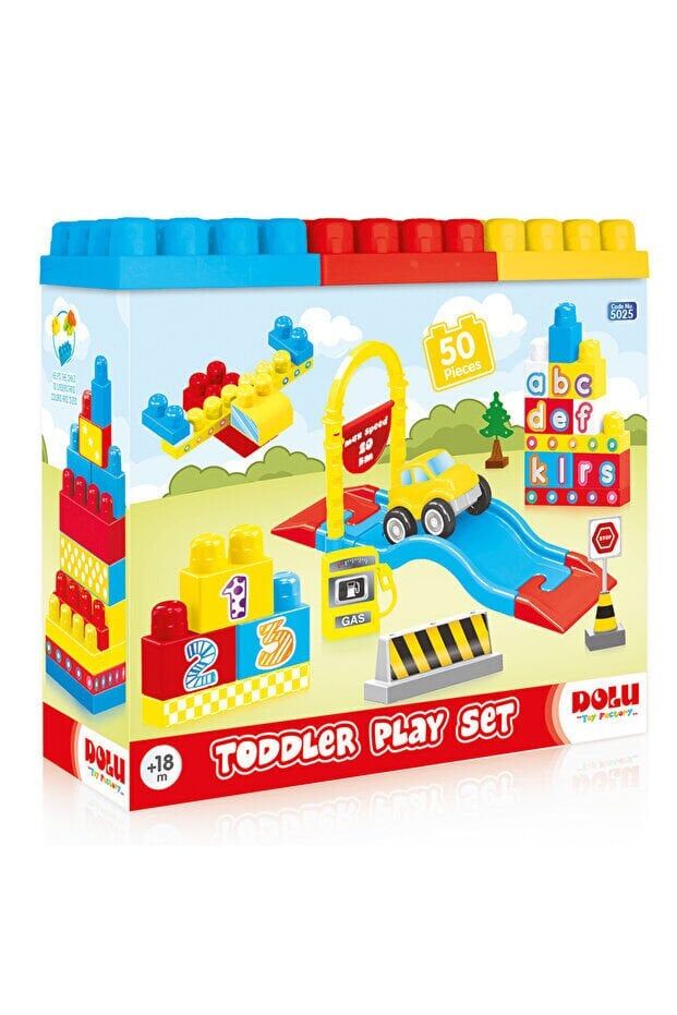 Dolu Yol Ve Blok Set 50  Pcs