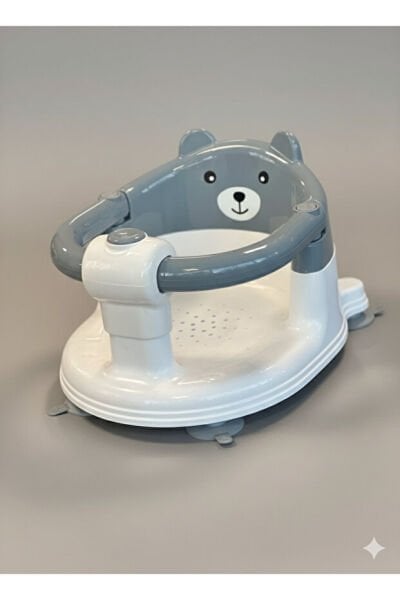 Vektör Lüx Bebek Banyo & Mama Oturağı Gri