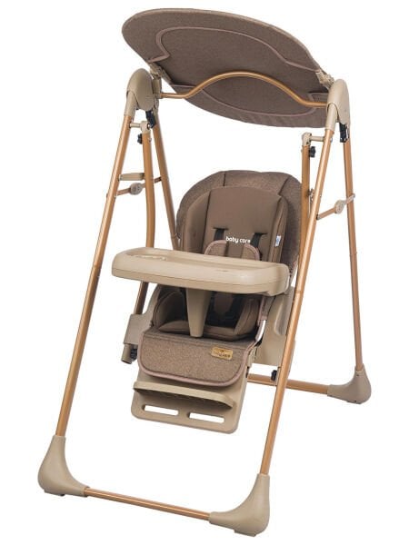 Baby Care Bc-530 Rocket Elite Fonksiyonel Yatarlı Katlanır Salıncak Kahve ( N )