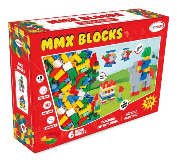 Micromax Toys Mmx Blok 576 Parça Kutulu