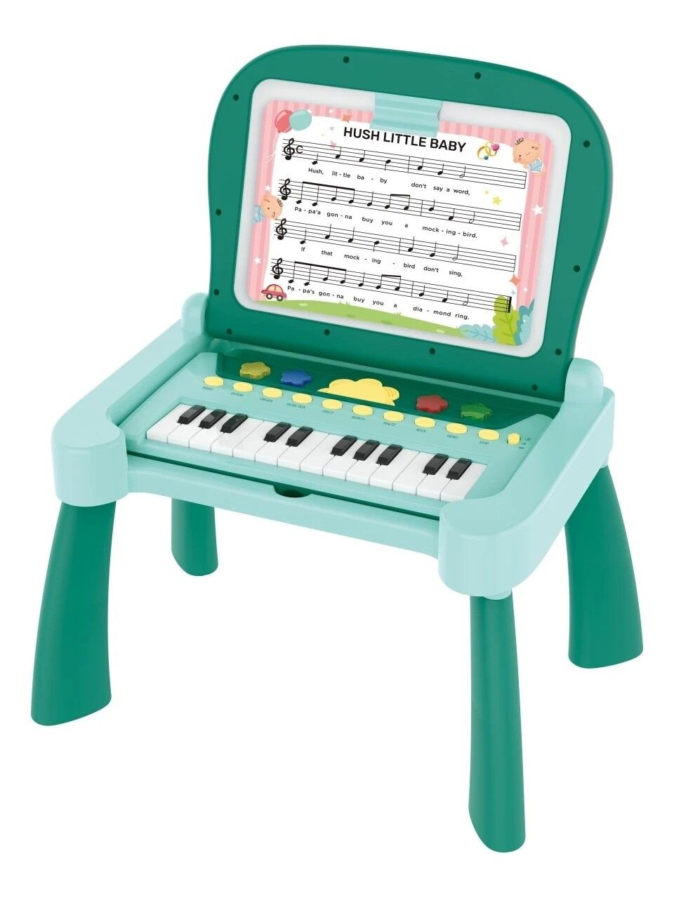 Prego Piyanolu Eğitim Masası Yeşil 2006b