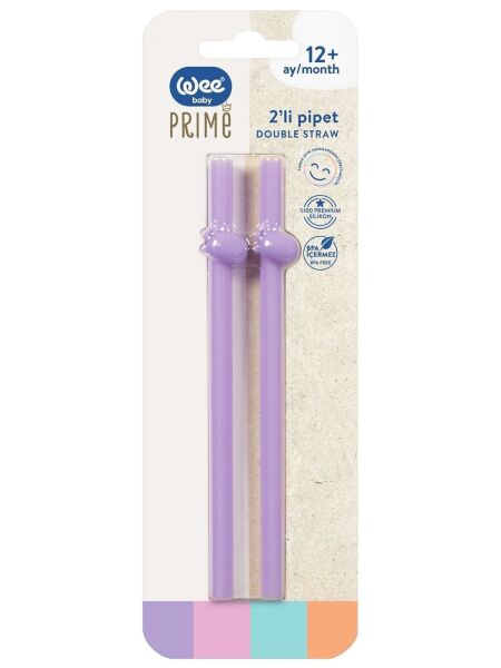 Wee Baby Prime Silikon Pipet Karışık Çok Renkli