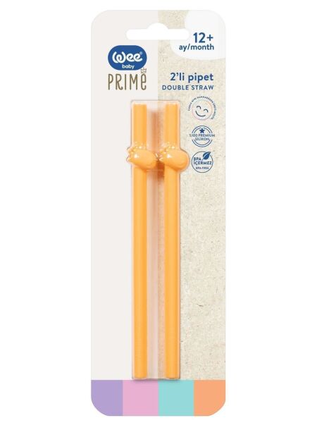 Wee Baby Prime Silikon Pipet Karışık Çok Renkli