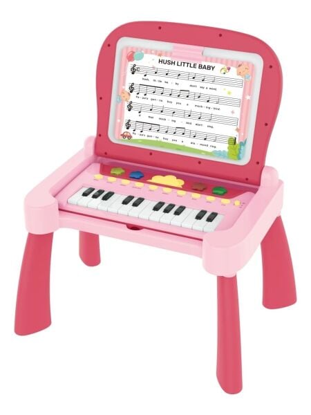 Prego Piyanolu Eğitim Masası Pembe 2006b