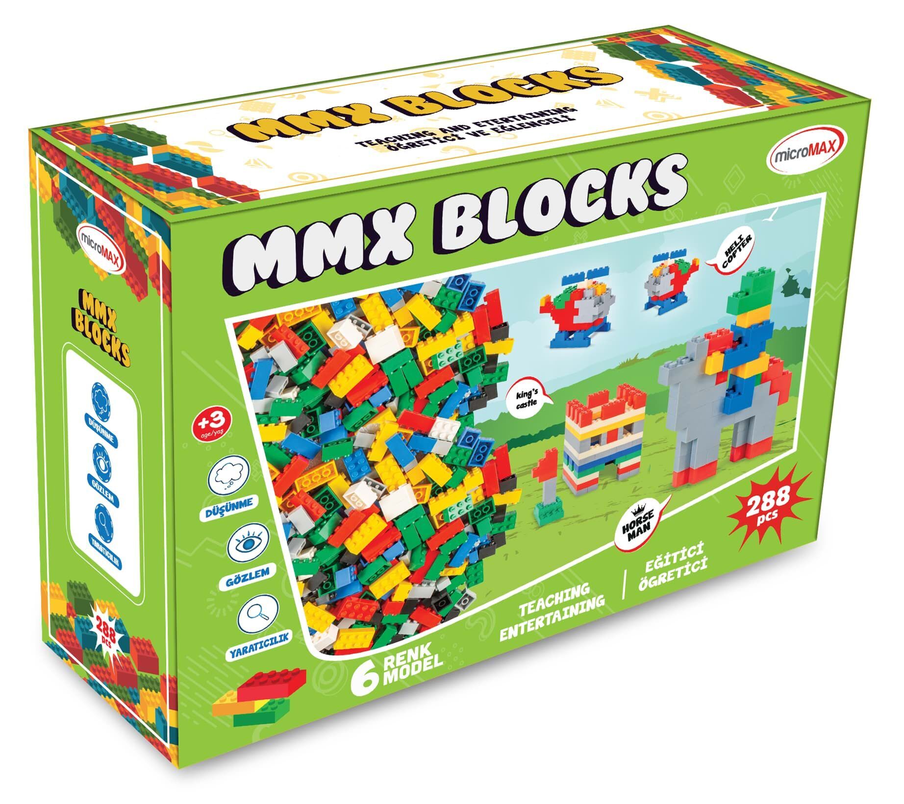 Micromax Toys Mmx Blok 288 Parça Kutulu