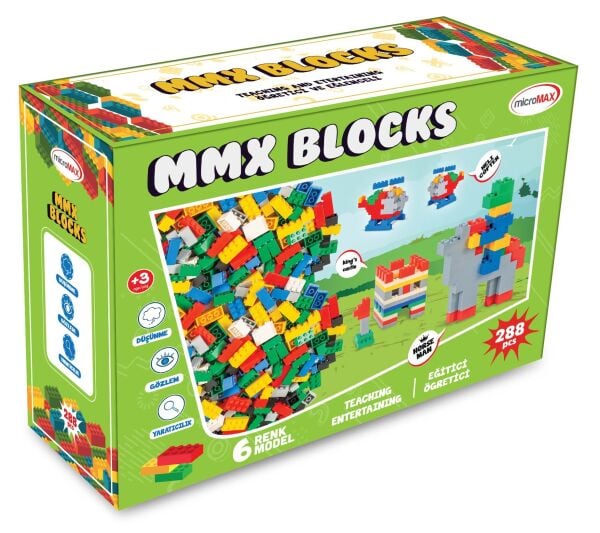 Micromax Toys Mmx Blok 288 Parça Kutulu