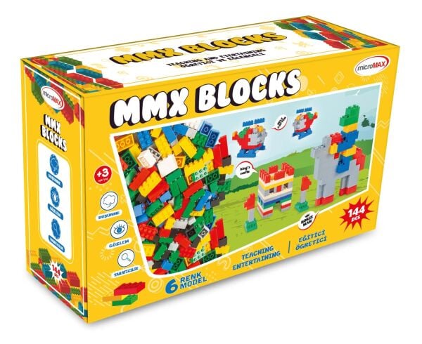Micromax Toys Mmx Blok 144 Parça Kutulu