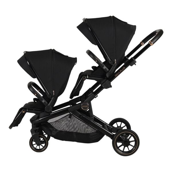 Prego İbiza Plus I-Size Travel Sistem Bebek Arabası 2420 Siyah ( Oto Koltukları Dahildir )