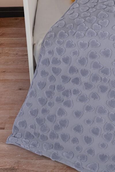 Kanz Amor Welsoft Nevresim Takımı Gri