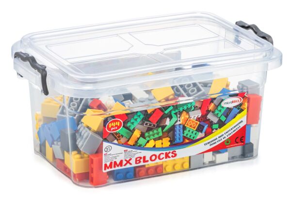 Micromax Toys Mmx Blok 144 Parça (saklama Kabinda)