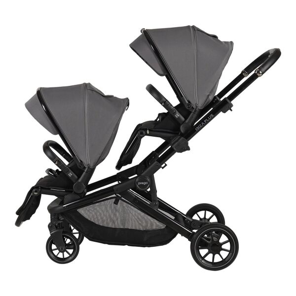 Prego İbiza Plus I-Size Travel Sistem Bebek Arabası 2420 Gri ( Oto Koltukları Dahildir )
