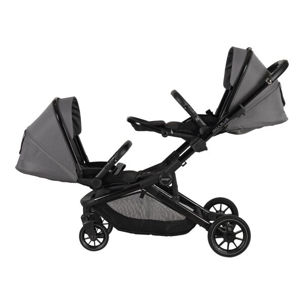 Prego İbiza Plus I-Size Travel Sistem Bebek Arabası 2420 Gri ( Oto Koltukları Dahildir )