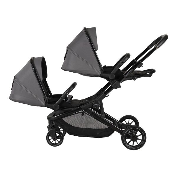 Prego İbiza Plus I-Size Travel Sistem Bebek Arabası 2420 Gri ( Oto Koltukları Dahildir )
