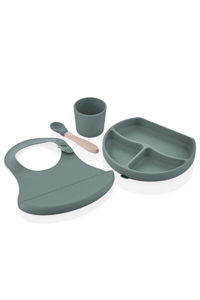 Babyjem Silikon Beslenme Seti  Mint 728