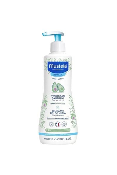 Mustela Gentle Cleansing Gel 500 ml Yenidoğan Bebek Şampuanı