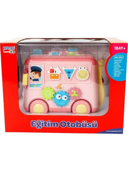 Prego Eğitim Otobüsü Pembe 1813