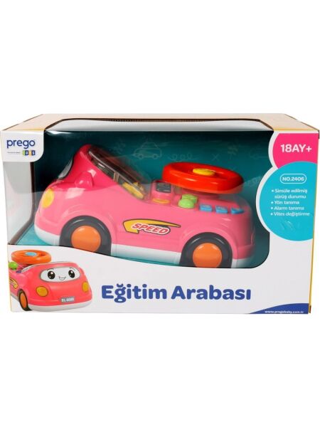 Prego Eğitim Arabası Pembe 2406