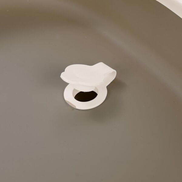 Dolu Nuve Katlanabilir Üçlü Set Küvet- Gri