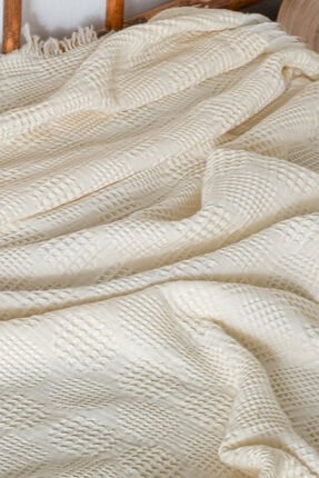 Kanz - Bebek Waffle Müslin Pike(knz-022) 153.01.0200.Meliskrem---