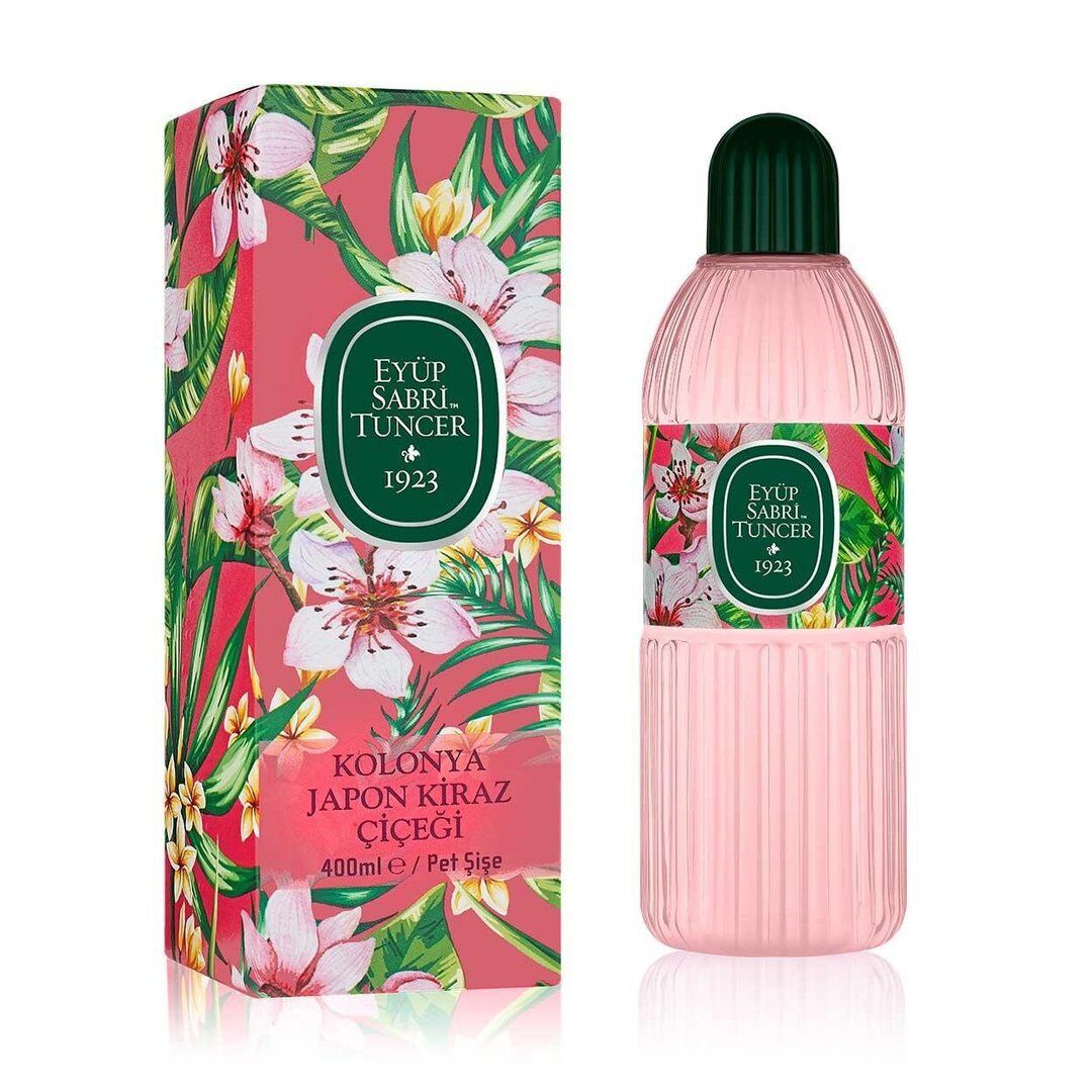 Eyüp Sabri Tuncer Japon Kiraz Çiçeği Kolonyası 400 ml - Pet Şişe