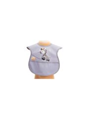 Sevi Bebe Cırtlı Muşamba Önlük - Zebra 22-184