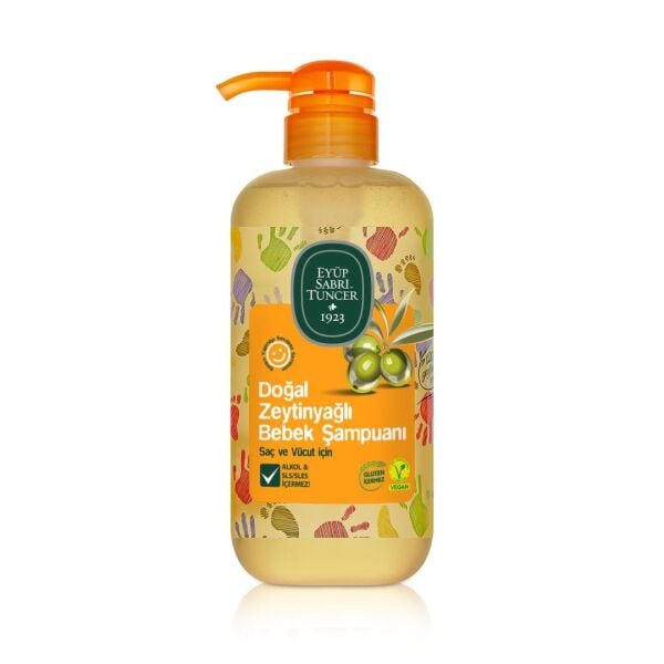 Eyüp Sabri Tuncer Doğal Zeytinyağlı Bebek Şampuanı 600 ml PP Şişe