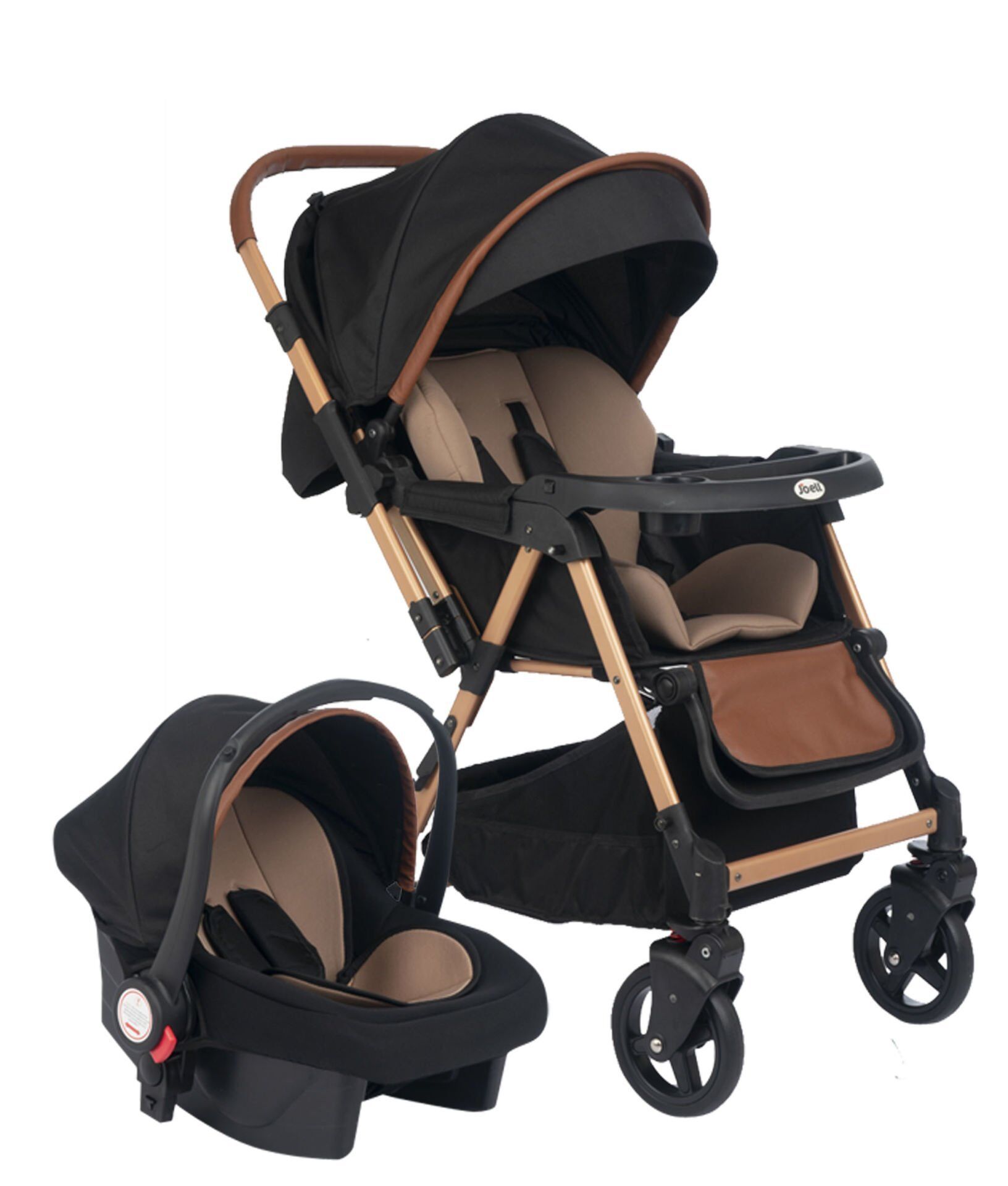 Joell Trendy Plus Kd-2420 Travel Puset Siyah