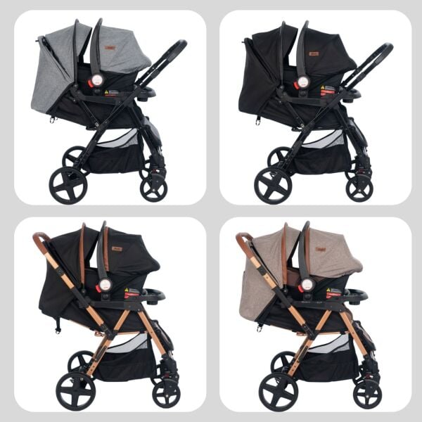 Joell Trendy Plus Kd-2420 Travel Puset Full Black