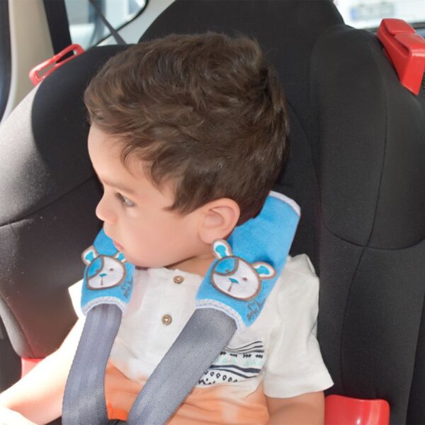 Sevi Bebe Oto Koltuğu Kemer Kılıfı - Ayıcık 235-66