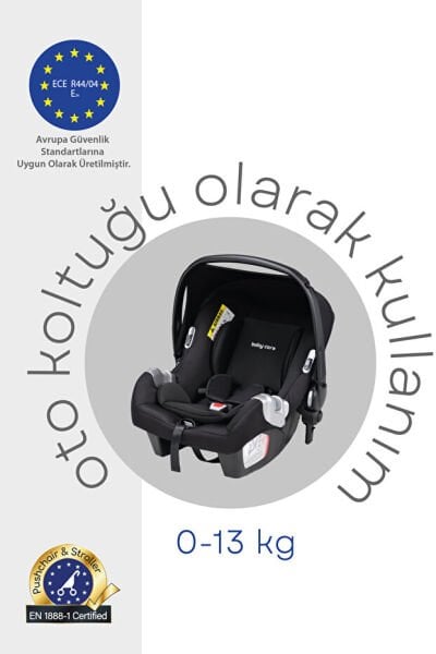 Baby Care Bc-370 Alfa Travel Sistem Bebek Arabası Antrasit