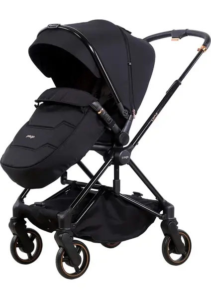 Prego Mios Premium İ-Size Travel Bebek Arabası Siyah 2415