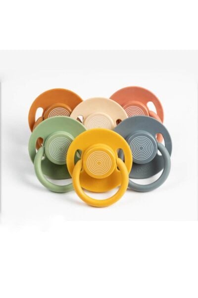 Wee Baby Cool Yuvarlak Uçlu Silikon Emzik Karma Renk 18+