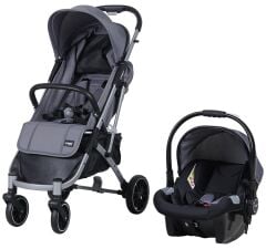 Prego Covi Plus Travel Sistem Bebek Arabası 2030 Gri / Travel Ürün